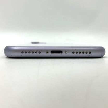 【全額返金保証】【最速発送】Apple iPhone iPhone 11 64GB パープル au 白ロム 動作確認済 73%