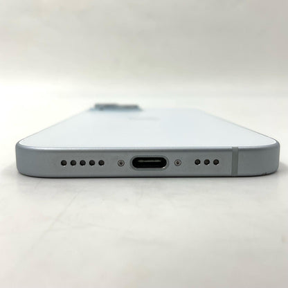 【全額返金保証】【最速発送】Apple iPhone iPhone 15 128GB ブルー Softbank SIMフリー 白ロム 動作確認済 83%
