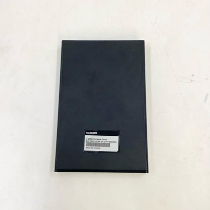 【全額返金保証】【最速発送】ELECOM e:DISKシリーズ（2.5インチ） ELP-CED010UBK 動作確認済
