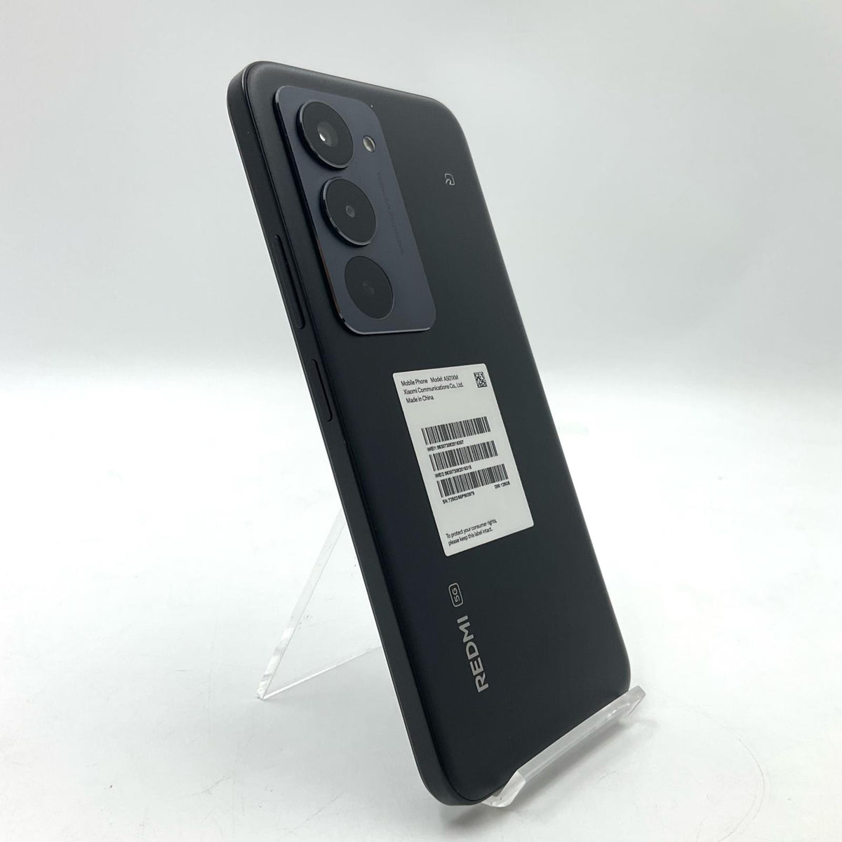【全額返金保証】【最速発送】Xiaomi Redmi 15　5G 128GB ミッドナイトブラック Softbank SIMフリー A501XM 白ロム 美品 動作確認済