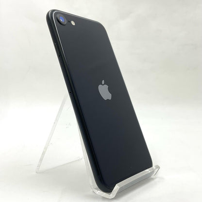 【全額返金保証】【最速発送】Apple iPhone iPhone SE（第3世代） 64GB ミッドナイト docomo SIMフリー 白ロム 動作確認済 81%