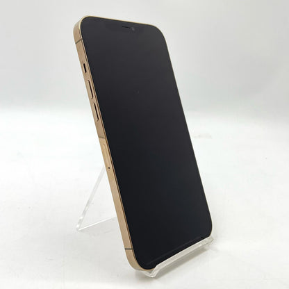 【全額返金保証】【最速発送】Apple iPhone iPhone 12 Pro Max 256GB ゴールド Softbank SIMフリー 白ロム 動作確認済 73%