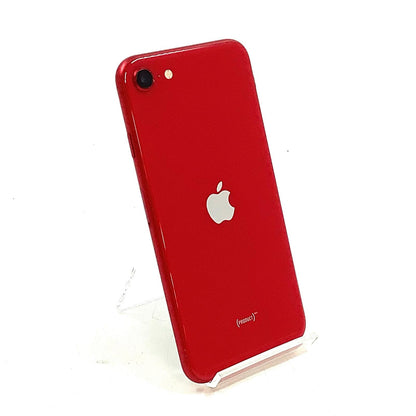 【最速発送】Apple iPhone iPhone SE（第2世代） 64GB プロダクトレッド au SIMフリー 白ロム【難有】 81%