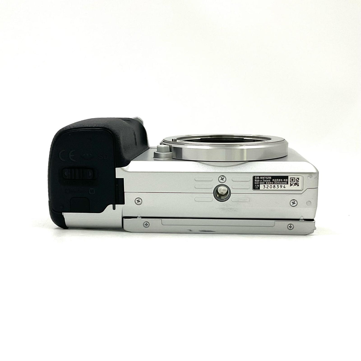 【全額返金保証】【最速発送】Sony デジタル一眼 α6400 ILCE-6400 ボディ シルバー 美品 動作確認済