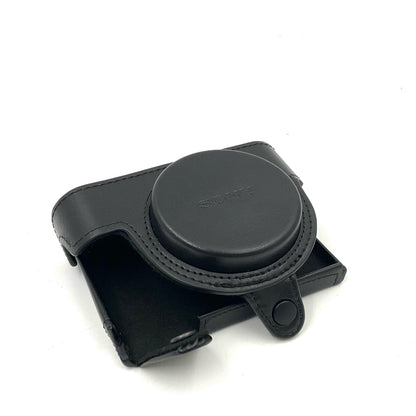 【全額返金保証】【最速発送】Sony ジャケットケース LCJ-RXK [ブラック] 超美品 動作確認済