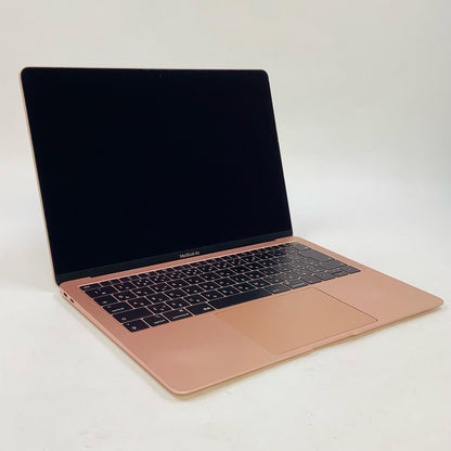 【全額返金保証】【最速発送】Apple MacBook Air 13インチ 2018 1.6GHz デュアルコア Intel Core i5 8GB 128GB ゴールド 美品 動作確認済