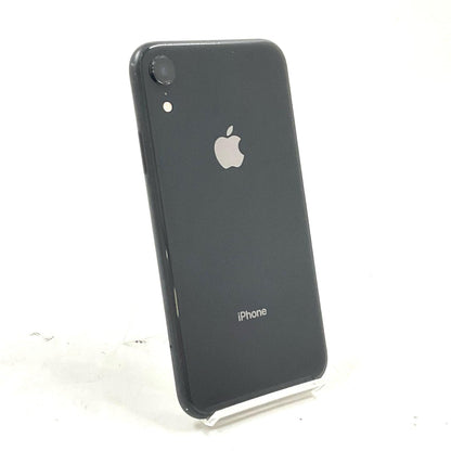 【全額返金保証】【最速発送】Apple iPhone iPhone XR 128GB ブラック au 白ロム 動作確認済 78%