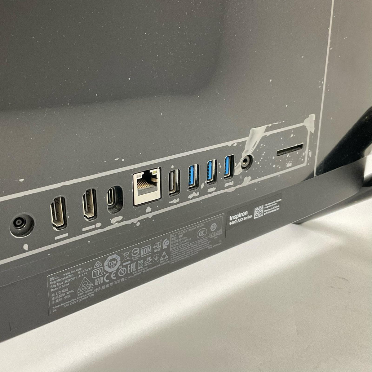 【最速発送】DELL Inspiron Inspiron 5490 AIO Intel(R) Core(TM) i5-10210U CPU @ 1.60GHz 8GB SSD(RAID) 256GB（実測:238GB） HDD(RAID) 1TB（実測:932GB） NVIDIA GeForce MX110【難有】