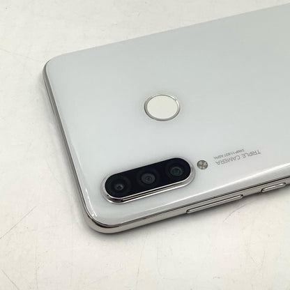 【最速発送】Huawei P 30 lite 64GB ホワイト SIMフリー MAR-LX2J 白ロム【難有】