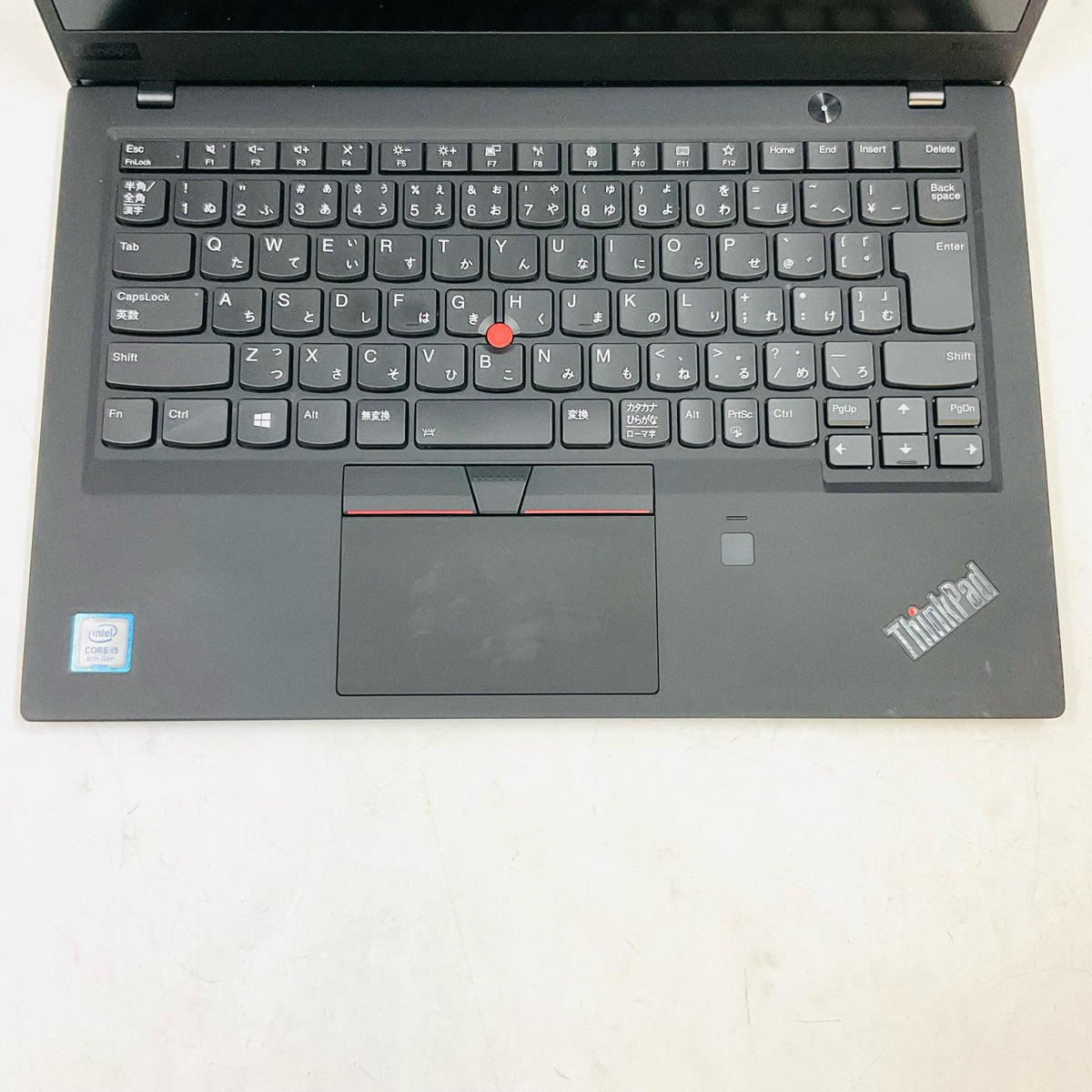 【全額返金保証】【最速発送】Lenovo ThinkPad X1 Carbon 6th Intel(R)Core(TM)i5-8250U CPU @1.60GHz 8GB M.2 SSD 512GB 85.6% 動作確認済