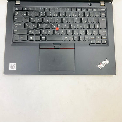 【全額返金保証】【最速発送】Lenovo ThinkPad X390 intel(R)Core(TM)i5-10210U CPU @1.60GHz 8GB M.2 SSD 512GB 92% 美品 動作確認済