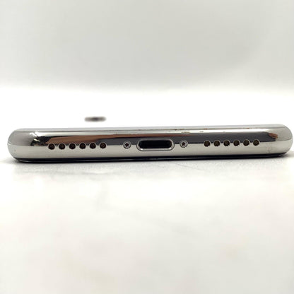 【全額返金保証】【最速発送】Apple iPhone iPhone X 64GB シルバー SIMフリー 白ロム 動作確認済 100%