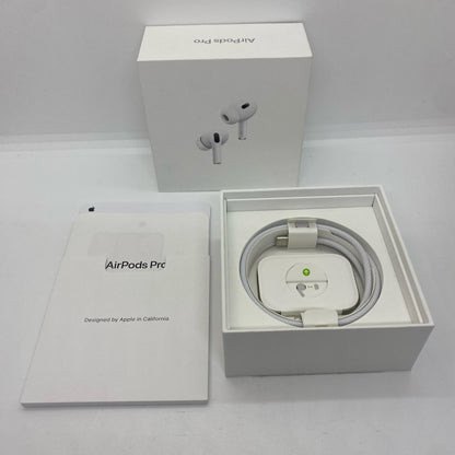 【全額返金保証】【最速発送】Apple AirPods Pro (第２世代）with MagSafe Charging Case (USB-C) 美品 動作確認済