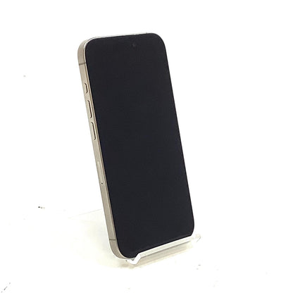 【全額返金保証】【最速発送】Apple iPhone iPhone Pro 15 256GB ナチュラルチタニウム Softbank SIMフリー 白ロム 美品 動作確認済 80%