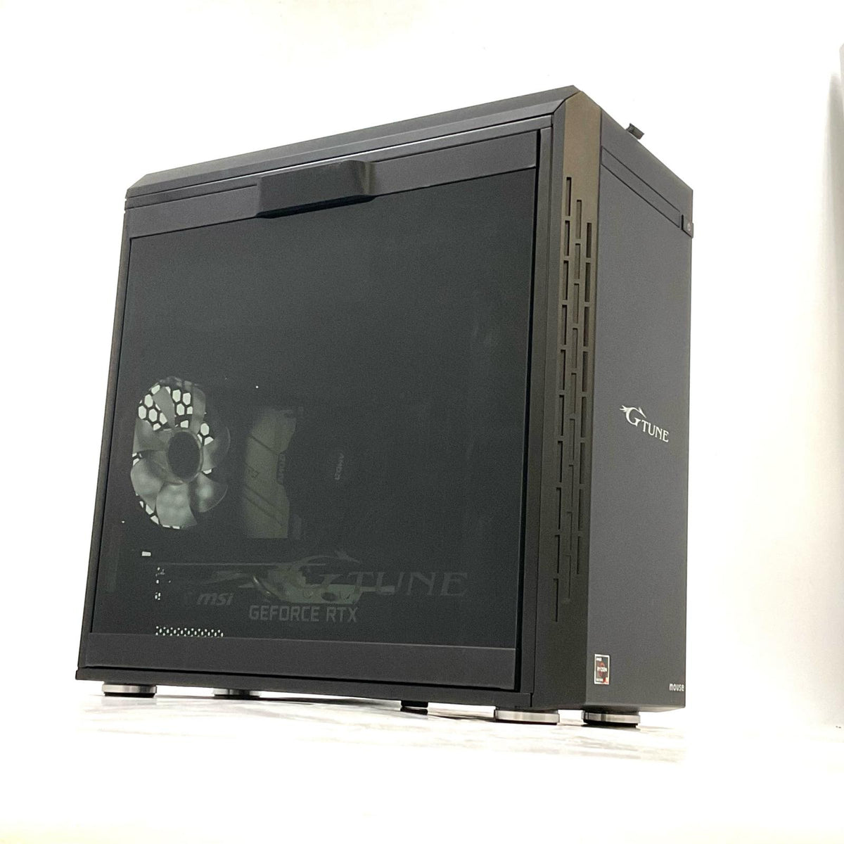 【全額返金保証】【最速発送】MouseComputer HM-AB550Q11-3060Ti-G-AL AMD Ryzen 5 5500 32GB M.2 SSD 2TB NVIDIA GeForce RTX 3070 美品 動作確認済