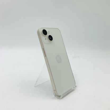 【全額返金保証】【最速発送】Apple iPhone iPhone 14 128GB スターライト docomo SIMフリー 白ロム 動作確認済 86%