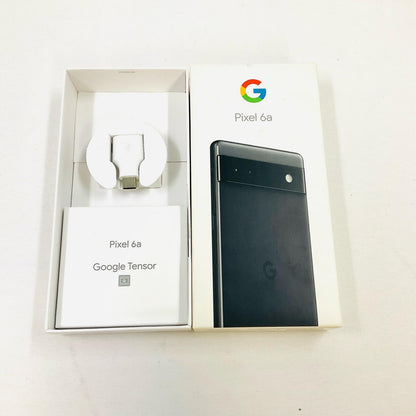 【最速発送】Google Pixel 6a 128GB Charcoal Softbank GB17L 白ロム【難有】
