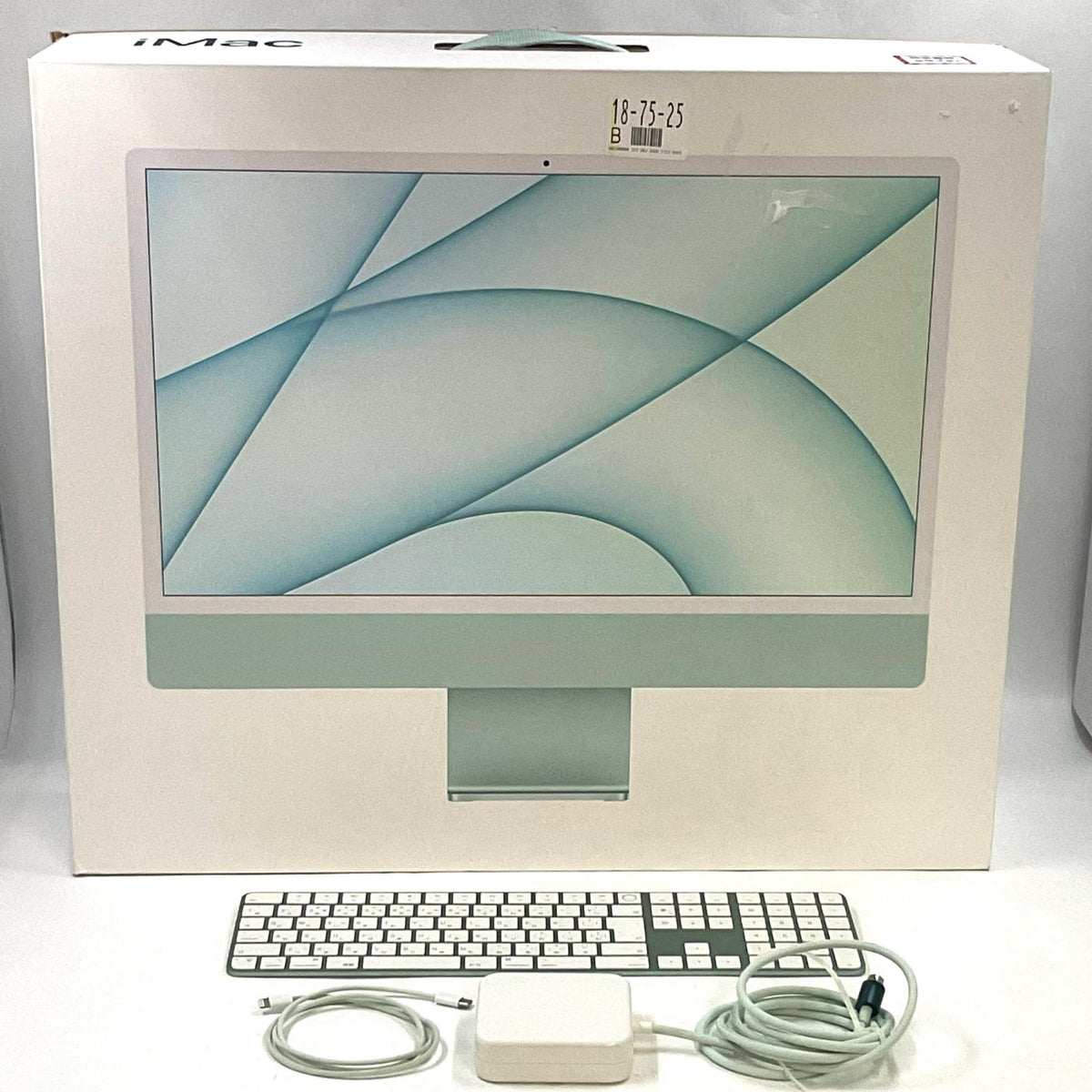 【全額返金保証】【最速発送】Apple iMac 24インチ M1 8コア 16GB SSD 2TB グリーン 美品 動作確認済