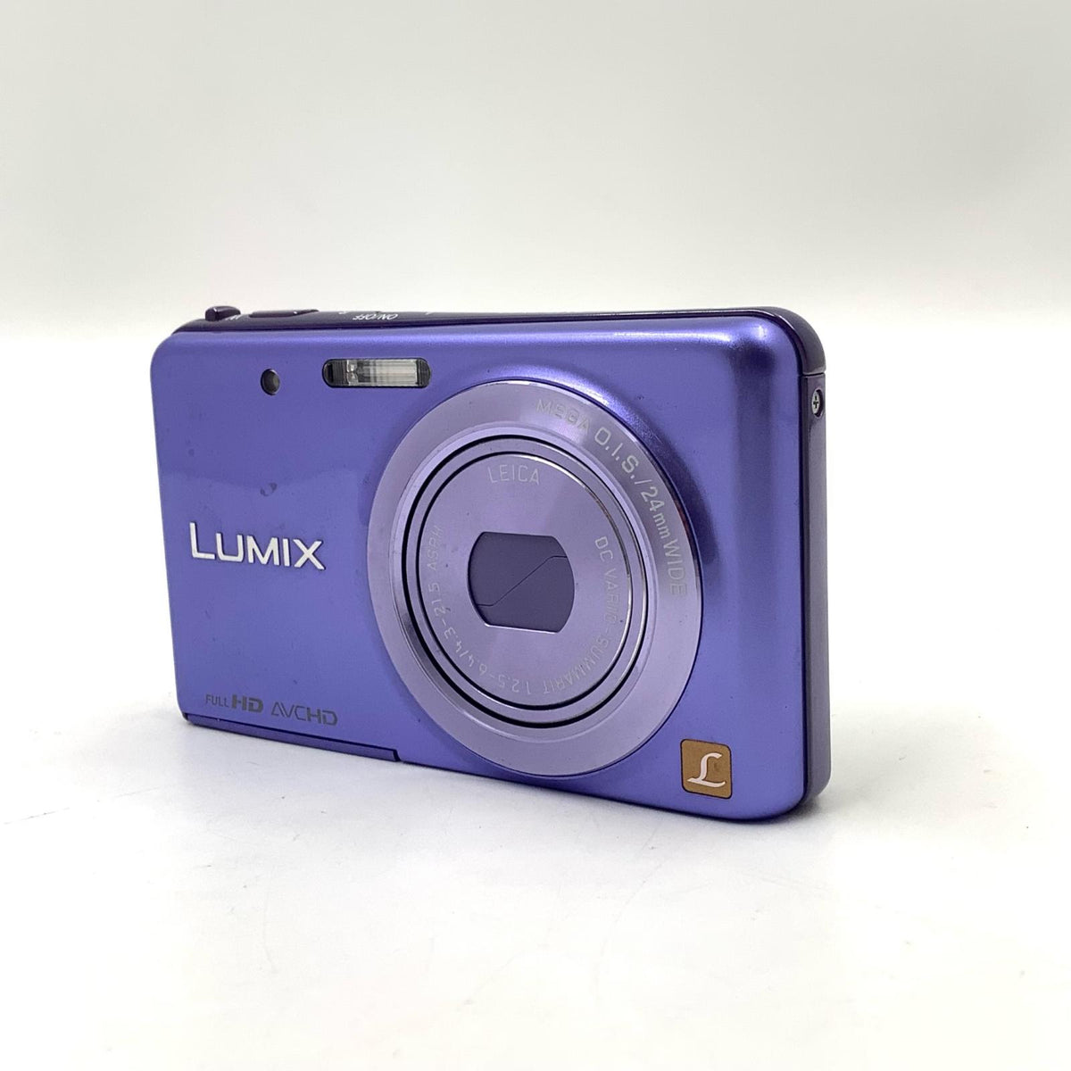 【全額返金保証】【最速発送】Panasonic コンパクトデジタルカメラ LUMIX DMC-FX80-V [アイリスバイオレット] 動作確認済
