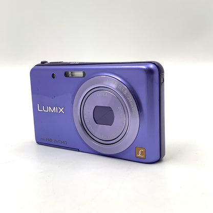 【全額返金保証】【最速発送】Panasonic コンパクトデジタルカメラ LUMIX DMC-FX80-V [アイリスバイオレット] 動作確認済