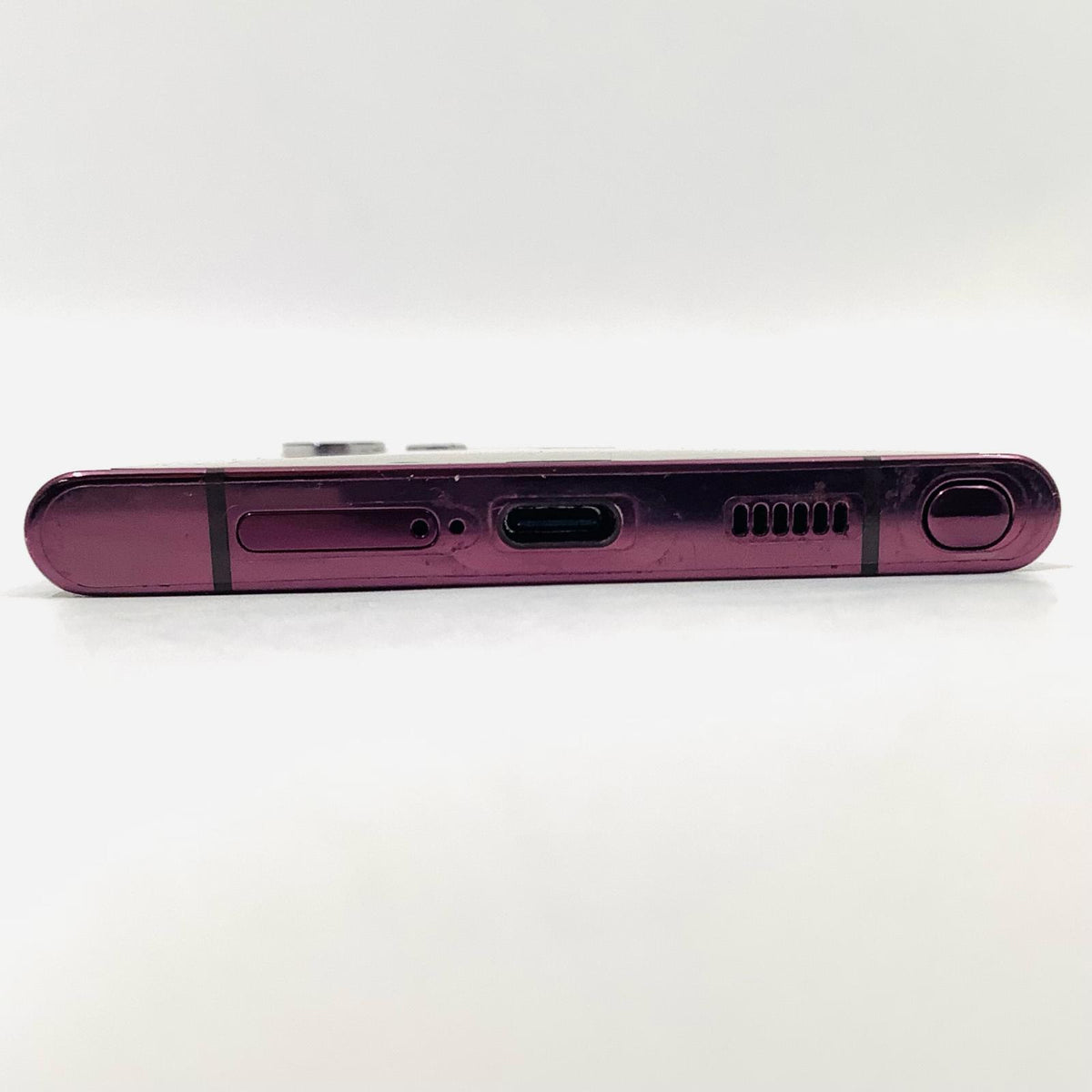 【最速発送】SAMSUNG Galaxy S22 Ultra 5G 256GB バーガンディ au SIMフリー SCG14 白ロム【難有】