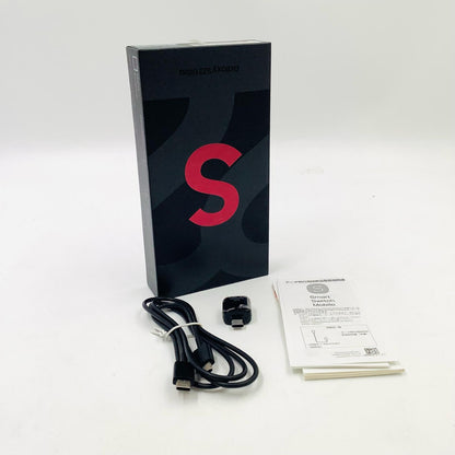 【最速発送】SAMSUNG Galaxy S22 Ultra 5G 256GB バーガンディ au SIMフリー SCG14 白ロム【難有】