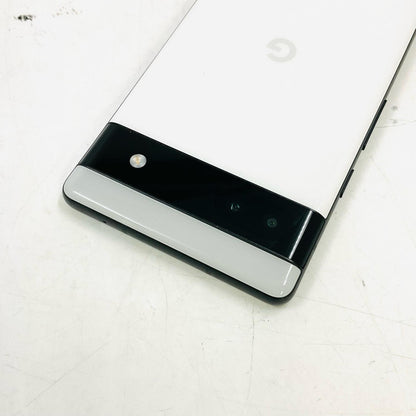 【全額返金保証】【最速発送】Google Pixel 6a 128GB チョーク au Pixel 6a 白ロム 動作確認済