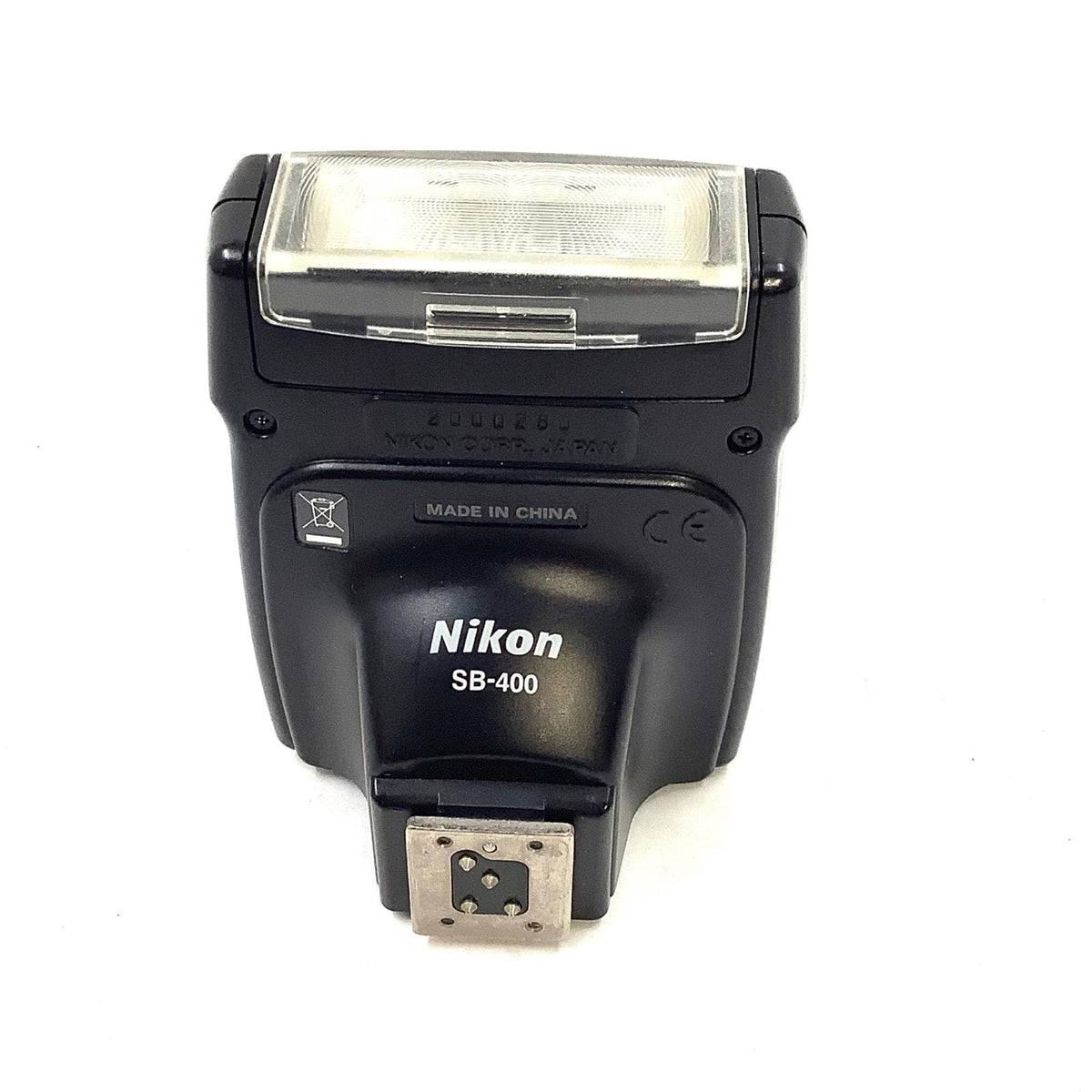 【全額返金保証】【最速発送】Nikon スピードライト SB-400 美品 動作確認済