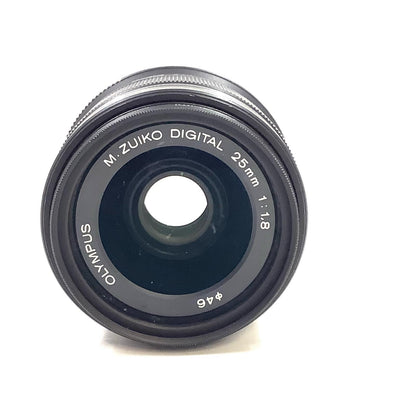 【全額返金保証】【最速発送】OLYMPUS M.ZUIKO DIGITAL 25mm F1.8 [ブラック] 超美品 動作確認済