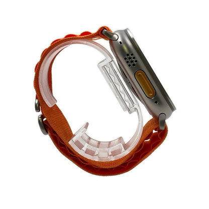 【全額返金保証】【最速発送】Apple Watch Ultra 第1世代 チタニウム 49mm GPS+Cellular 白ロム 98% 美品 動作確認済