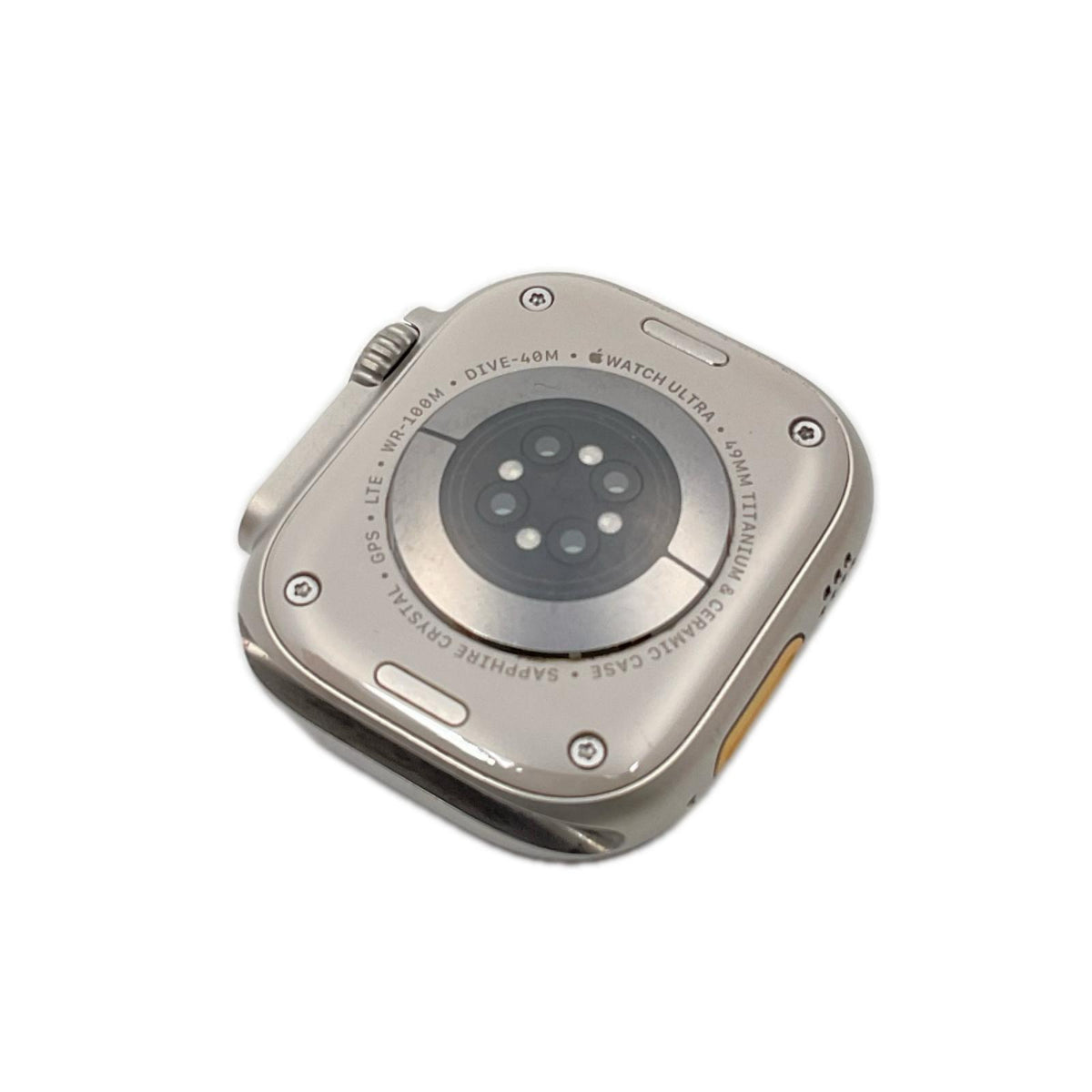 【全額返金保証】【最速発送】Apple Watch Ultra 第1世代 チタニウム 49mm GPS+Cellular 白ロム 98% 美品 動作確認済