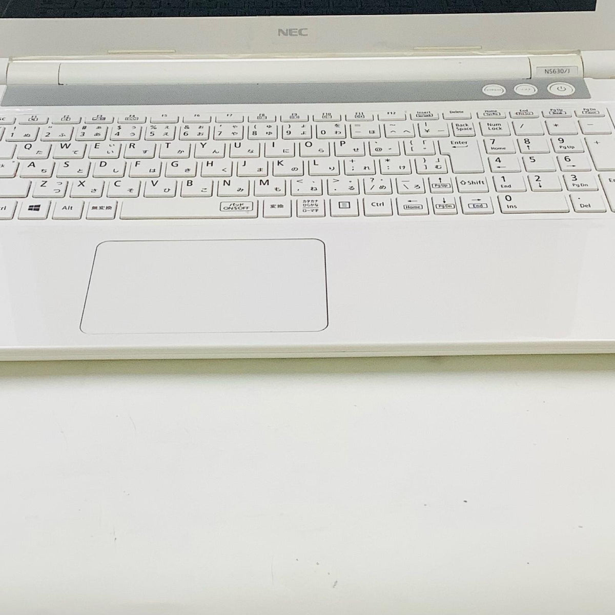 【全額返金保証】【最速発送】NEC LAVIE PC-NS630JAW Intel(R) Core(TM) i7-8550U CPU @ 1.80GHz 4GB SSD(SATA) 256GB（実測:238GB） 81.8% 動作確認済