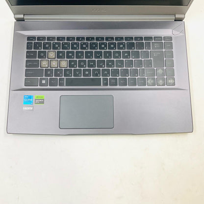【全額返金保証】【最速発送】MSI GF Thin 15 B12UC 12th Gen Intel(R) Core(TM) i5-12450H 16GB SSD(NVMe) 512GB（実測:477GB） NVIDIA GeForce RTX 3050 Laptop GPU 99.8% 美品 動作確認済