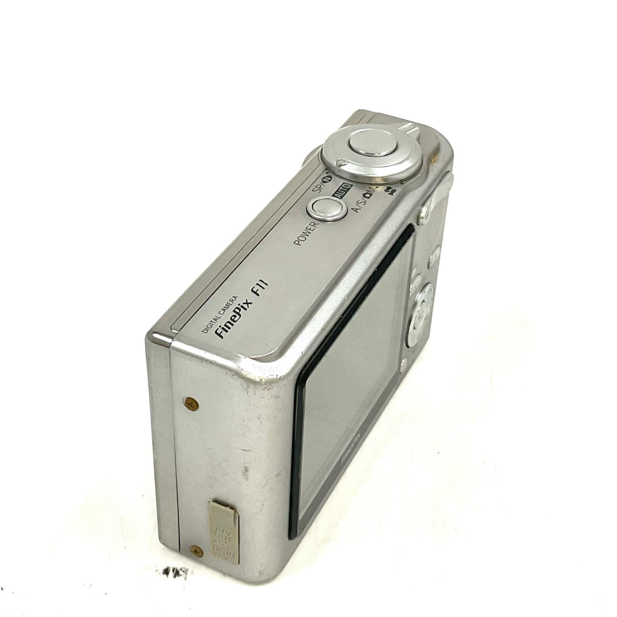 【全額返金保証】【最速発送】FUJIFILM コンパクトデジタルカメラ FinePix F11 シルバー 動作確認済