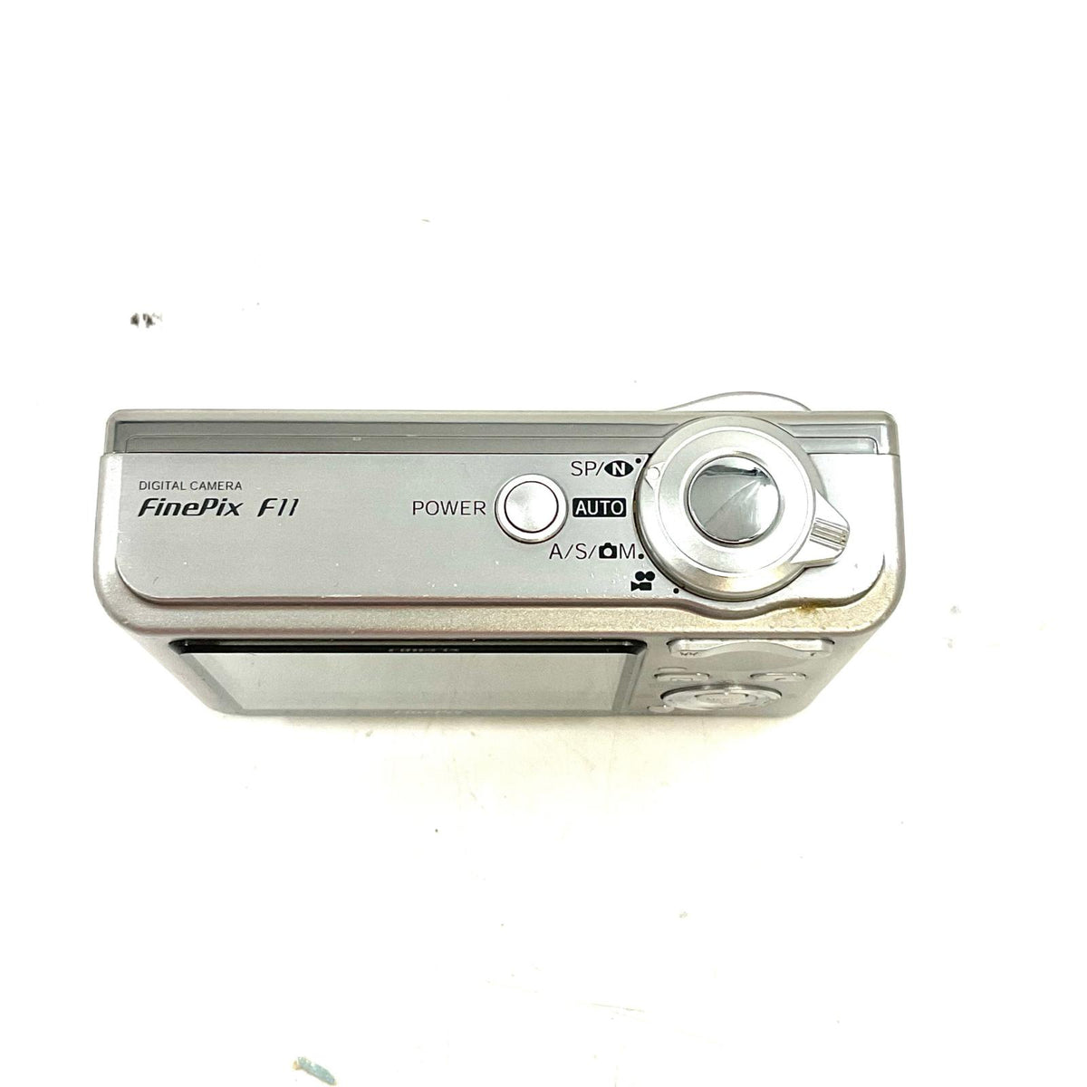 【全額返金保証】【最速発送】FUJIFILM コンパクトデジタルカメラ FinePix F11 シルバー 動作確認済