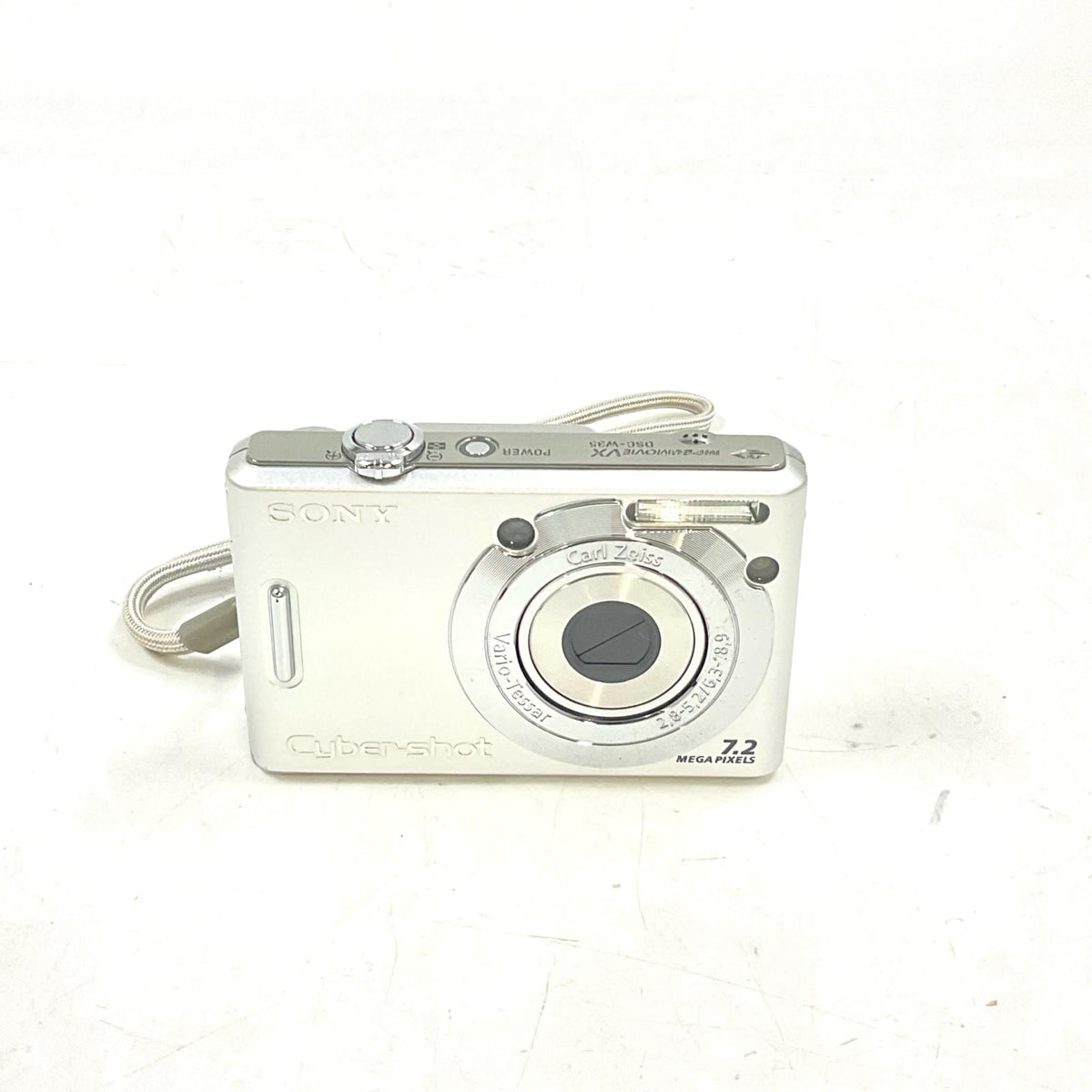 【全額返金保証】【最速発送】Sony コンパクトデジタルカメラ サイバーショット DSC-W35 シルバー 動作確認済