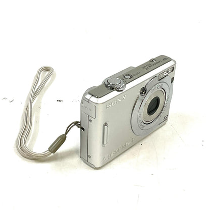 【全額返金保証】【最速発送】Sony コンパクトデジタルカメラ サイバーショット DSC-W35 シルバー 動作確認済