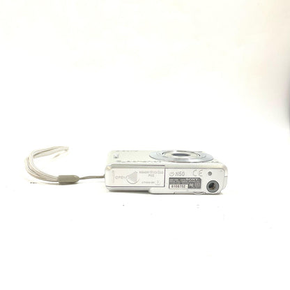 【全額返金保証】【最速発送】Sony コンパクトデジタルカメラ サイバーショット DSC-W35 シルバー 動作確認済