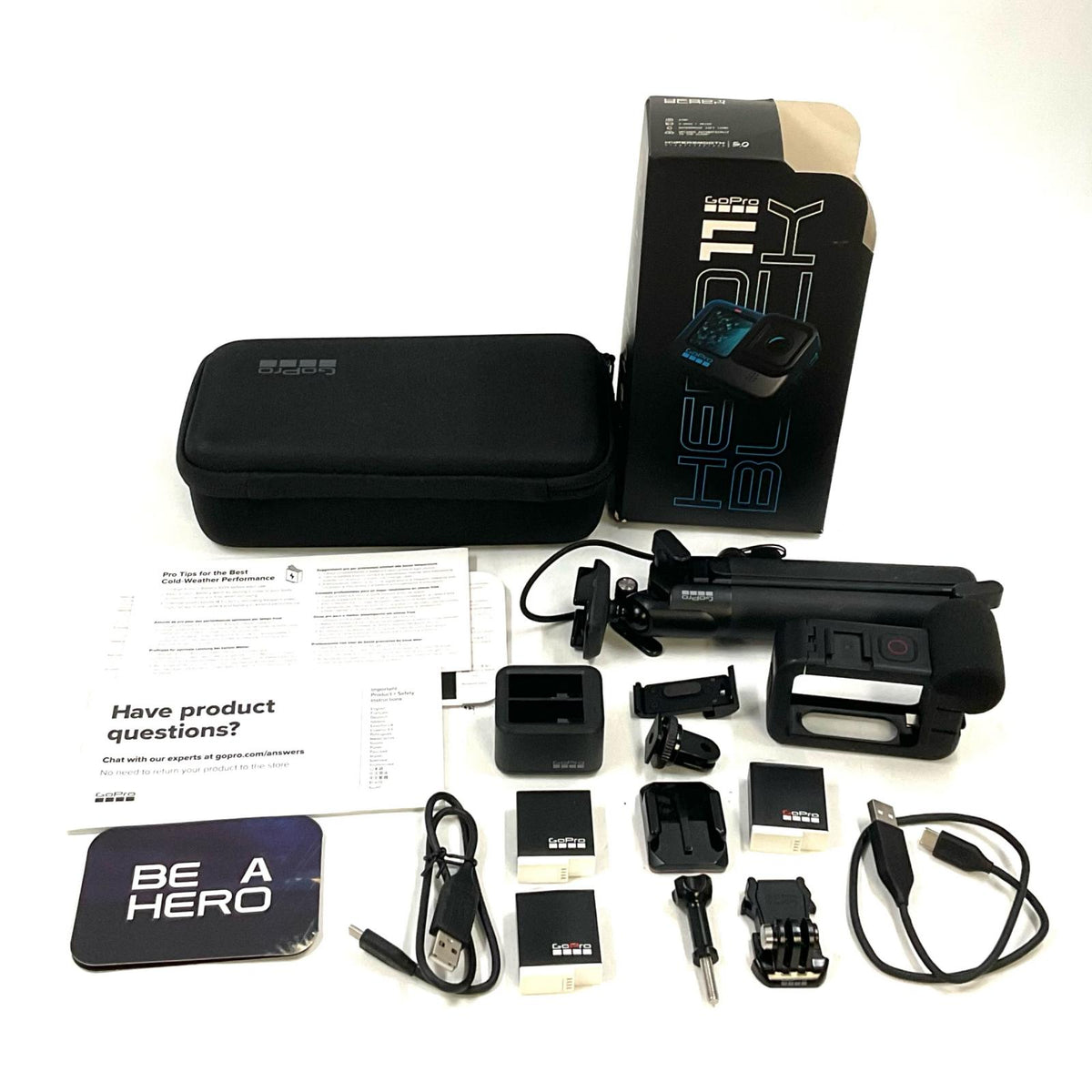 【全額返金保証】【最速発送】GoPro HERO11 BLACK CHDHX-111-FW 動作確認済