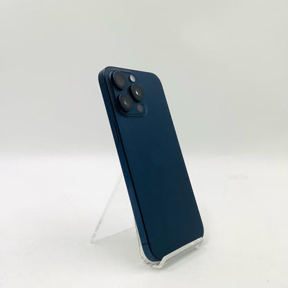 【全額返金保証】【最速発送】Apple iPhone iPhone 15 Pro Max 256GB ブルーチタニウム docomo 白ロム 動作確認済 77%