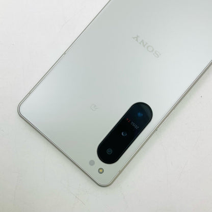 【全額返金保証】【最速発送】Sony Xperia 5 IV 128GB エクリュホワイト docomo SIMフリー SO-54C 白ロム 動作確認済