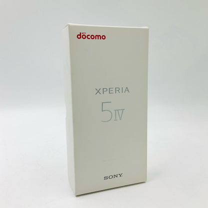 【全額返金保証】【最速発送】Sony Xperia 5 IV 128GB エクリュホワイト docomo SIMフリー SO-54C 白ロム 動作確認済