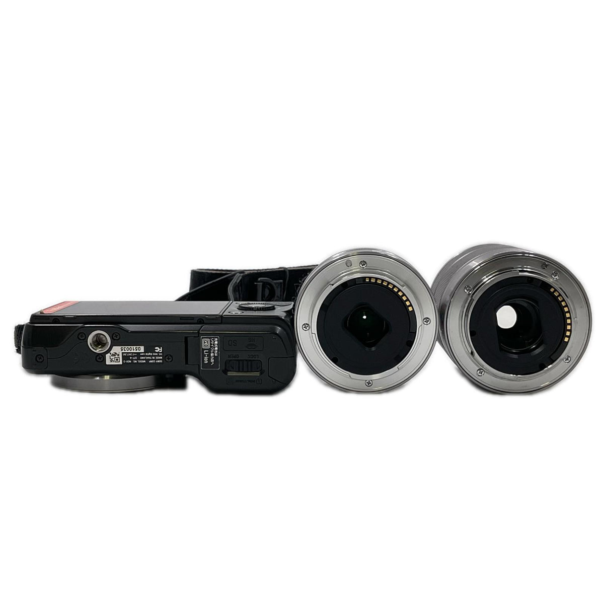 【最速発送】Sony デジタル一眼 α NEX-3D ダブルレンズキット ブラック【難有】