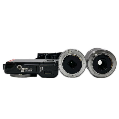 【最速発送】Sony デジタル一眼 α NEX-3D ダブルレンズキット ブラック【難有】