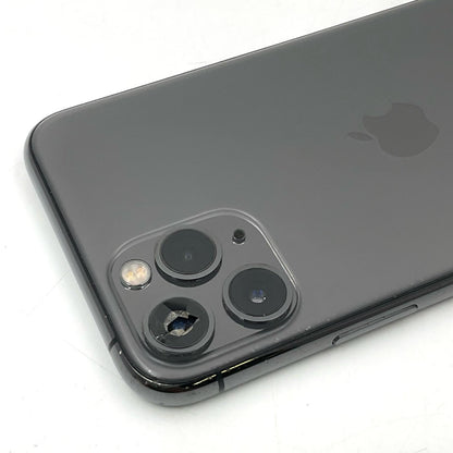 【最速発送】Apple iPhone iPhone Pro 11 256GB ブラック docomo SIMフリー 白ロム【難有】 72%