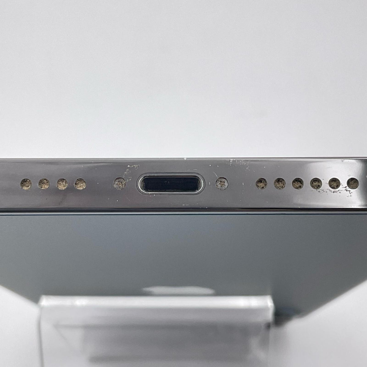 【最速発送】Apple iPhone iPhone 12 Pro Max 256GB グラファイト Softbank 白ロム【難有】 75%