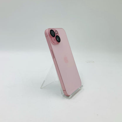 【全額返金保証】【最速発送】Apple iPhone iPhone 15 128GB ピンク au SIMフリー 美品 動作確認済 88%