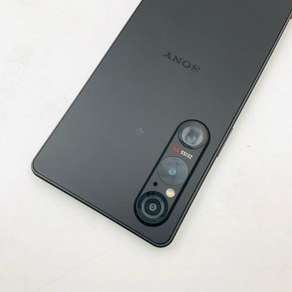 【全額返金保証】【最速発送】Sony Xperia 1 V 256GB ブラック au SIMフリー S0G10 白ロム 美品 動作確認済