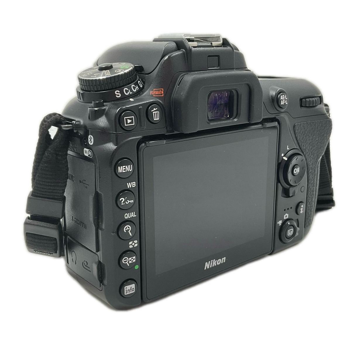 【全額返金保証】【最速発送】Nikon デジタル一眼 D7500 ボディ ブラック 美品 動作確認済
