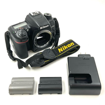 【全額返金保証】【最速発送】Nikon デジタル一眼 D7500 ボディ ブラック 美品 動作確認済